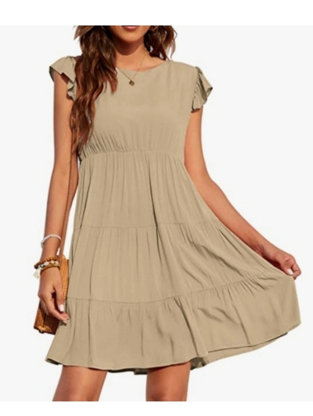 Band of Gypsies Red Floral Ruffled Mini Dress Bundle All NWT